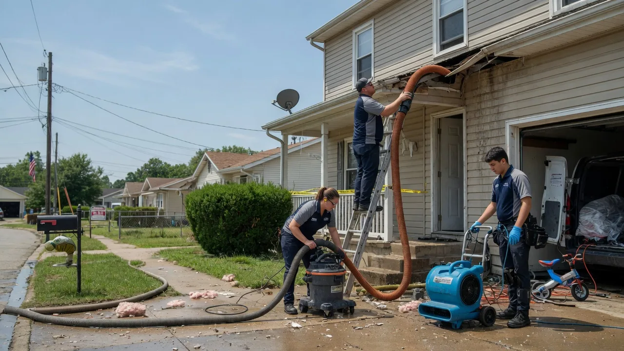 Water Damage Restoration in Brook, IN near me